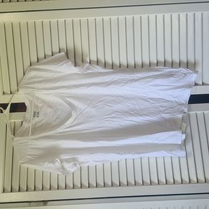 VS PINK white v-neck XL